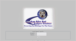 Desktop Screenshot of akkpedigreeonline.org